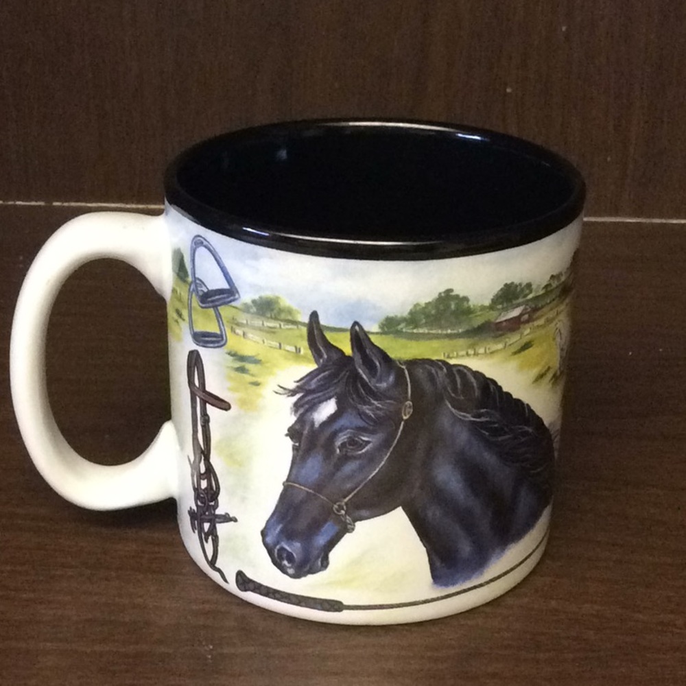 Horse Coffee Mug by Burton & Burton